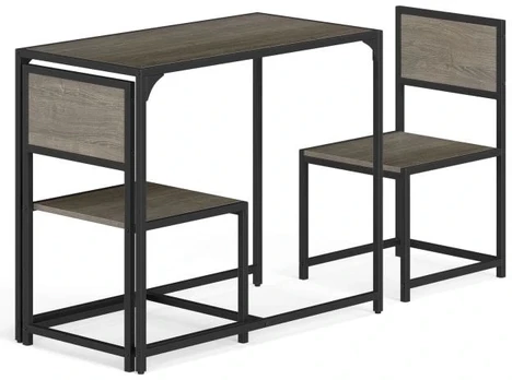 Valgomojo stalo rinkinys 90 x 47 cm 3 vnt.