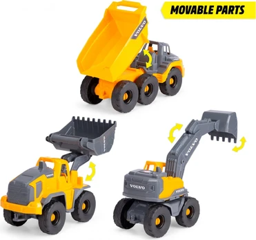 Dickie Toys - Volvo On Site Work Force (203725007)