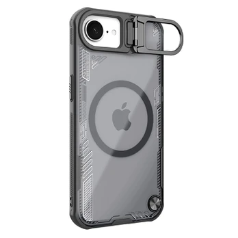 Nillkin Iceblade Prop Magnetic Case with Stand for iPhone 16e - Black