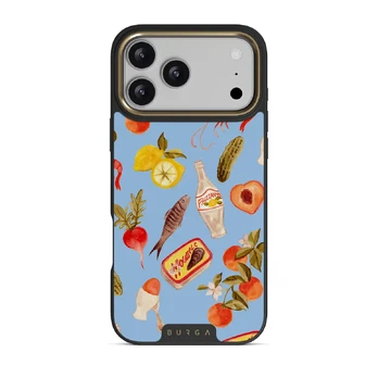 Al Fresco - iPhone 17 Pro Max Case, Elite Dark (MagSafe) / Gold