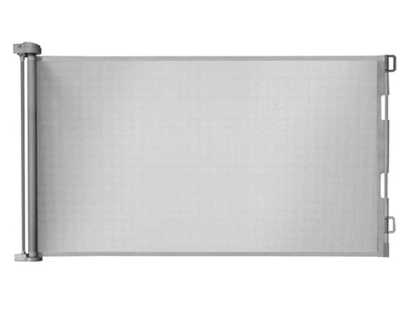 Ištraukiamas gyvūnų barjeras SecureZone, 79x146 cm, pilkas