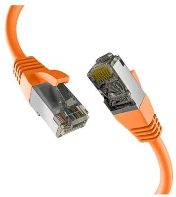 Efb Elektronik EFB EFB CAT8.1 Oranžinis 5m RJ45 PATCHKABEL S/FTP PIMF
