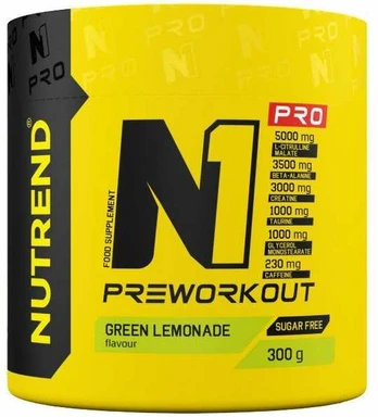 Nutrend N1 Pre-Workout 300g. (Forest berries skonis)