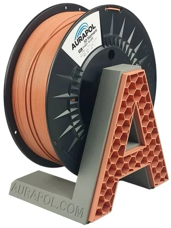 AURAPOL PLA plastika 1.75mm 1kg - Smėlio spalvos