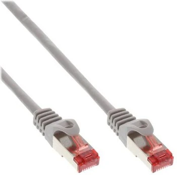 InLine Cat 6 S/FTP PIMF 20m Pilka (76420)