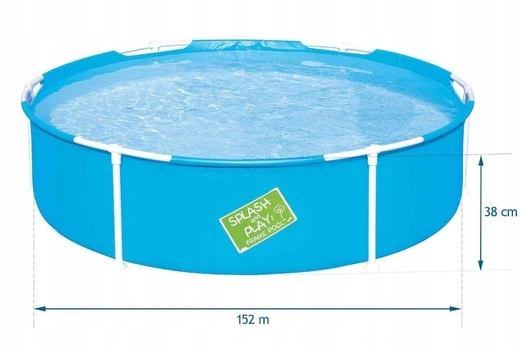 Vaikiškas baseinas stelažas sodo baseinas xxl