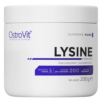 OstroVit Supreme Pure Lysine, Be saldiklių, 200 g