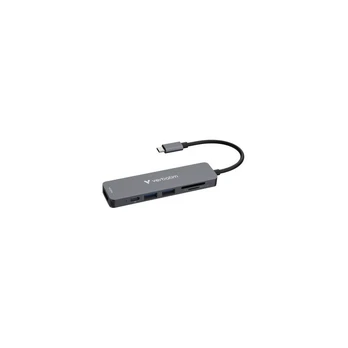 Įkrovimo stotelė Verbatim USB-C Essentials Multiport Hub 6 prievadų