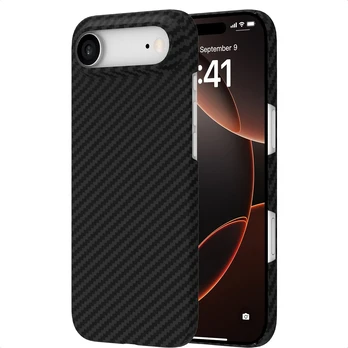 Accezz MagSafe Kevlar® dėklas, skirtas iPhone Air – Juodas
