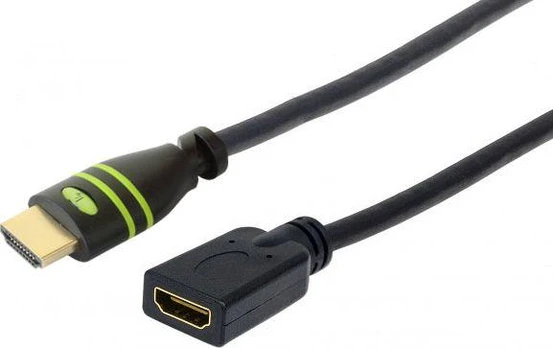 Kabelio ilgiklis Techly HDMI M/F Ethernet 4K60Hz, 0.2 m