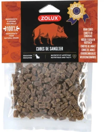 ZOLUX Boar Cubes - Dog treat - 100g