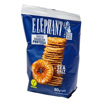 Krekeriai su druska ELEPHANT, 80 g