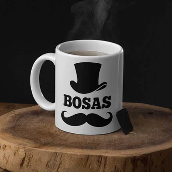 Puodelis "Ponas bosas"
