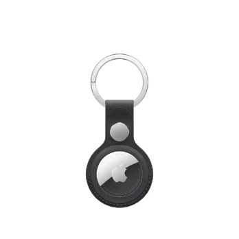 AirTag FineWoven Key Ring Black