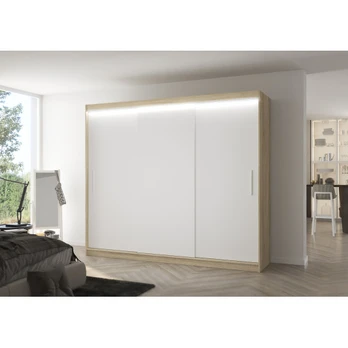 Sliding wardrobe with lighting LED ANTOS 250