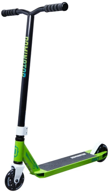 Paspirtukas triukams Dominator Cadet Pro, Žalias