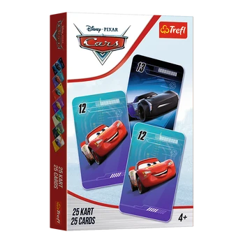 TREFL CARS Kortų žaidimas „Ratai“