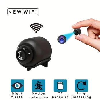 X5 Wi-Fi Mini Kamera su Naktiniu Matymu, USB Maitinama