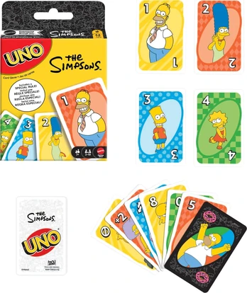 Mattel UNO kortos THE SIMPSONS (JHB16)