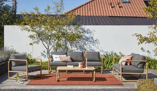 Lauko baldų komplektas Dolce Lounge, 5 asmenims