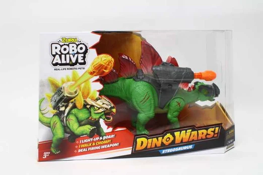 Interaktyvus dinozauras Robo Alive Dino Wars Stegosaurus