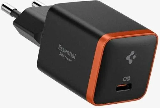 Juodas 30W 1xUSB-C pakrovėjas "Spigen EE301EU Arcstation Essential"