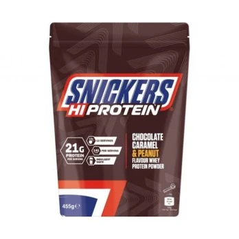 Snickers Hi Protein Powder 455 g. - Chocolate, Caramel Peanut skonis