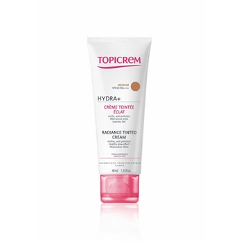 Topicrem HYDRA+ tonuojamas kremas SPF50 #Light 40 ml