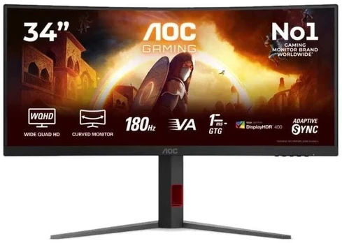 Monitorius AOC CU34G4CA