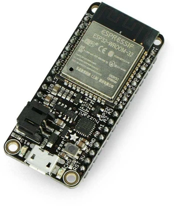 Feather Bang ESP32 modulis Wi-Fi, Bluetooth GPIO, sulituotos jungtys, Adafruit 3591