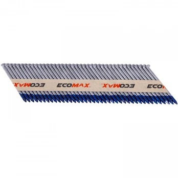 Vinys 34° vidaus/lauko darbams, lygios, 2000 pcs, 65x2,9mm, Ecomax