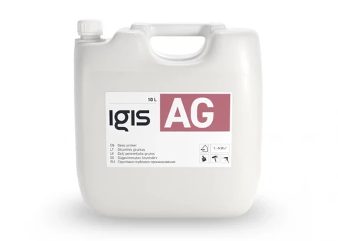 Gruntas Igis AG, giluminis, akrilinis, išorei ir vidui, 5-10L