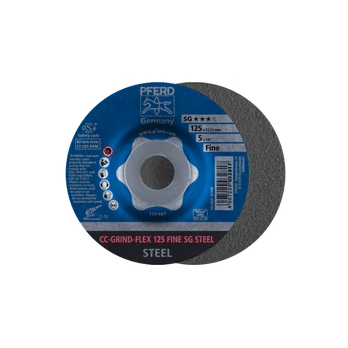 Šlifavimo diskas PFERD CC-GRIND-FLEX 125 SG-Steel Fine