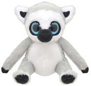 Pliušinis žaislas Wild Planet Lemur, baltas/pilkas, 16 cm