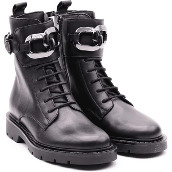 Aulinukai moterims, Juoda, Brit chain booties