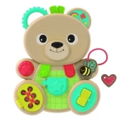 Edukacinis žaislas Clementoni Baby Bear Busy Panel 17856 kaina