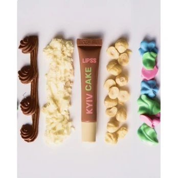 Lipss Lipper Lip Gloss Kyiv Cake Lūpų blizgesys, 8ml