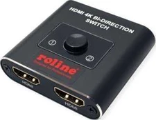 Šakotuvas Roline ROLINE 4K60 dvikryptis HDMI jungiklis, 2x