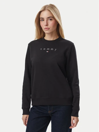 Tommy Jeans Džemperis DW0DW23403 Juoda Regular Fit