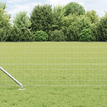 Tvora su stulpais Sidabro 0.4 x 25 m Plienas