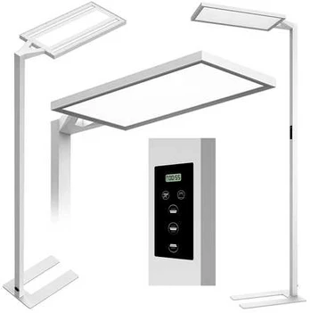 Spacetronik Lampa wolnostojąca LED GLOW D24 Pro Auto Balta
