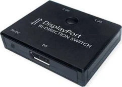 Šakotuvas Vertė VALUE 4K DisplayPort jungiklis, 2 laidai, dvikryptis