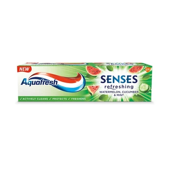 Dantų pasta AQUAFRESH Watermelon, Cucumber&Mint, 75 ml