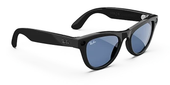 RayBan Meta Skyler Glasses Cerulean Mėlyna Perėjimas