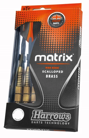 HARROWS MATRIX, 26gK Steel Tip smiginio strėlytės