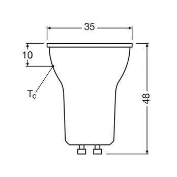 OSRAM LED reflektorius GU10, PAR11, 3 W, 2700 K, 36°, reguliuojamas
