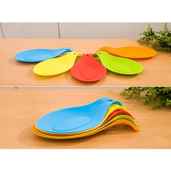 Chest of drawers, cupboards,Piece Spatula Tool Spoon Kitchen Gadget Plate Rack Silicone Mat,