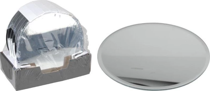 Žvakidė MIRROR, sidabro sp., 20 cm
