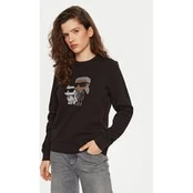 KARL LAGERFELD Džemperis A1W20081 Juoda Regular Fit