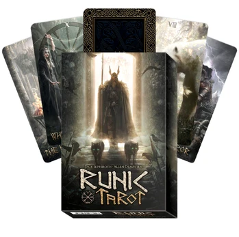 Runic Tarott Kit kortos ir knyga